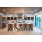 Besa Lighting Flux Cable Pendant, Silver/White, Satin Nickel Finish, 1x23W LED 1KX-FLUX-LED-SN - alternate 3